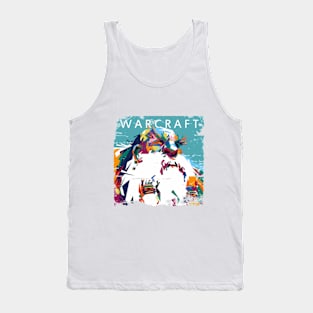 Dwarf Warcraft on Pop Art Tshirt Tank Top